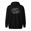 Introverted but... Zip hoodie