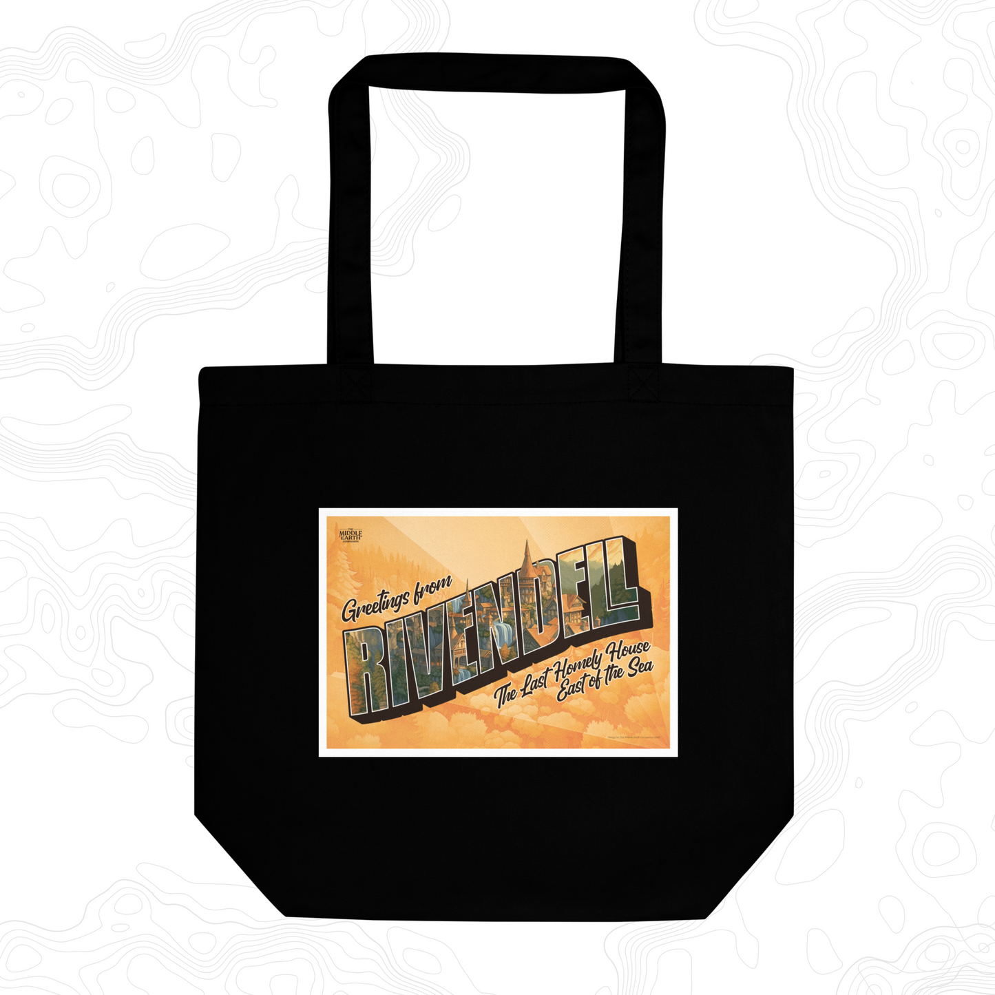 Greetings from Middle Earth Tote Bag