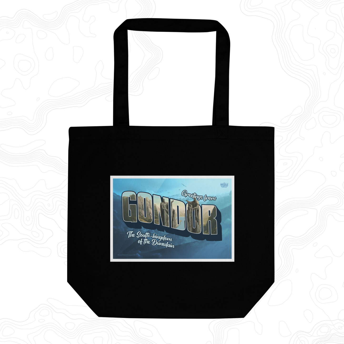 Greetings from Middle Earth Tote Bag