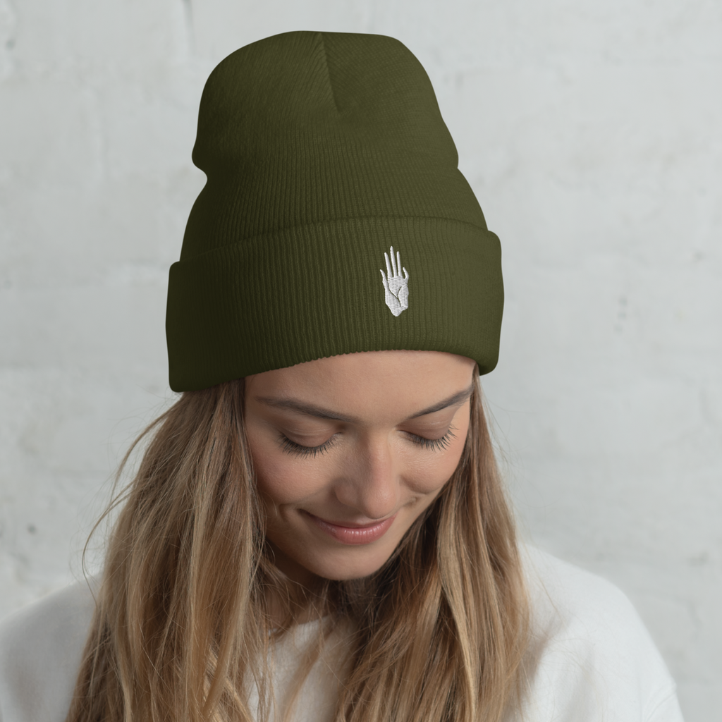 The White Hand Beanie