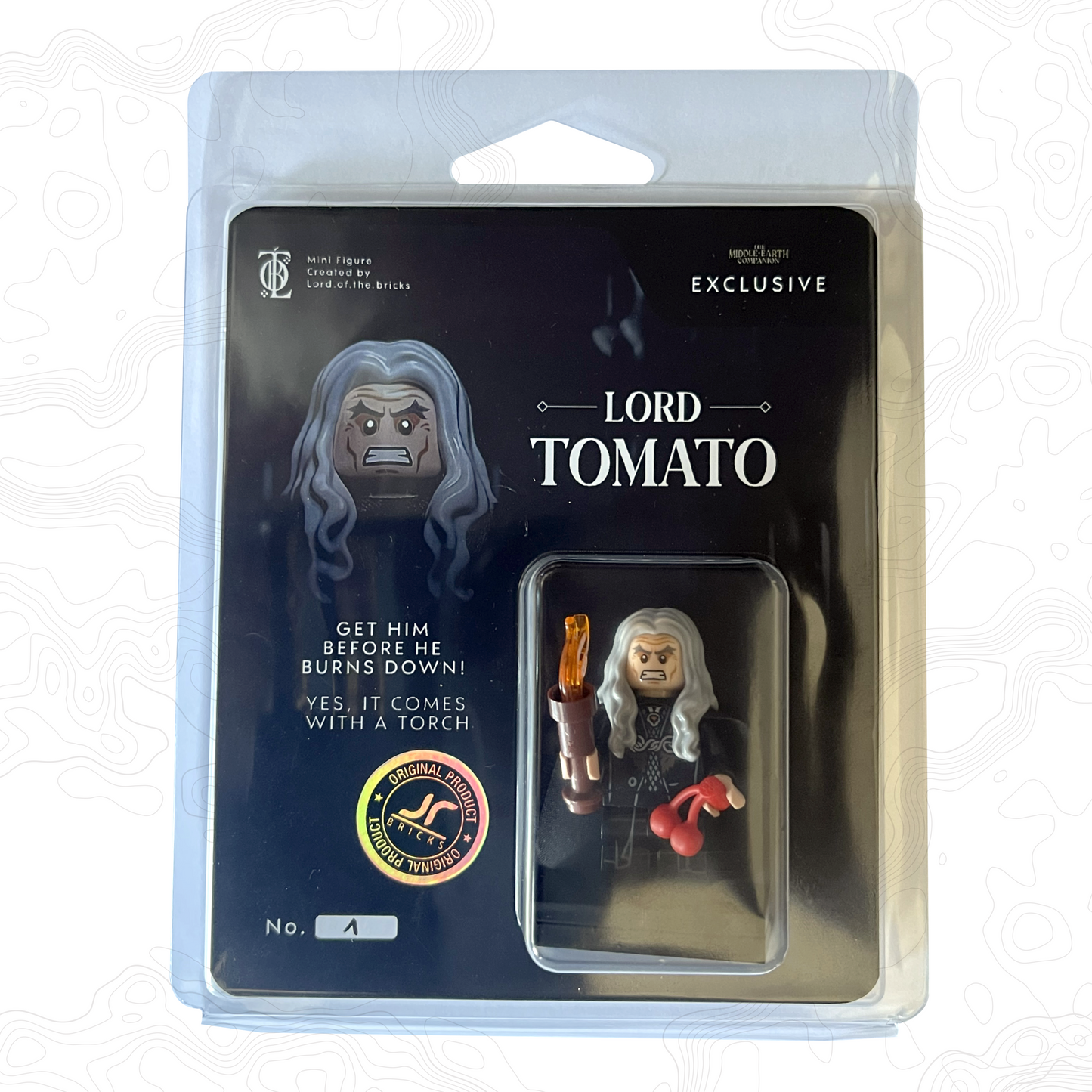 Lord Tomato - Custom Lego Minifigure.